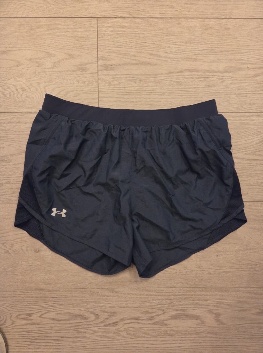 Under Armour Women's Dark Navy Athletic Running Shorts